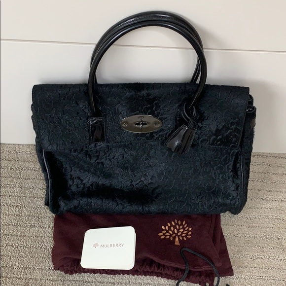 “SOLD”Mulberry Flap Bayswater Twist-lock Tote Bag - Picture 2 of 16